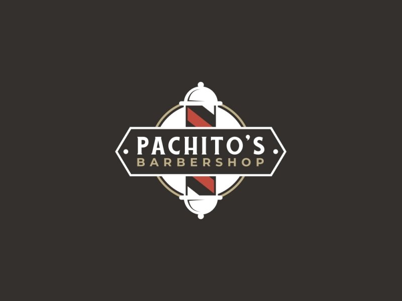 Pachito's Barbershop logo